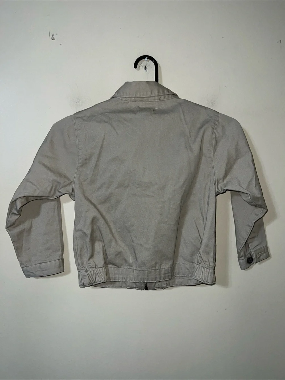 Polo Ralph Lauren Beige Jacket with Navy Logo Label size 4T